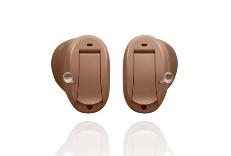 cubex hearing aid custom crafted cic isolated
